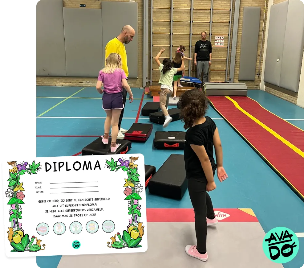 Beweegprogramma AVA-DO en diploma